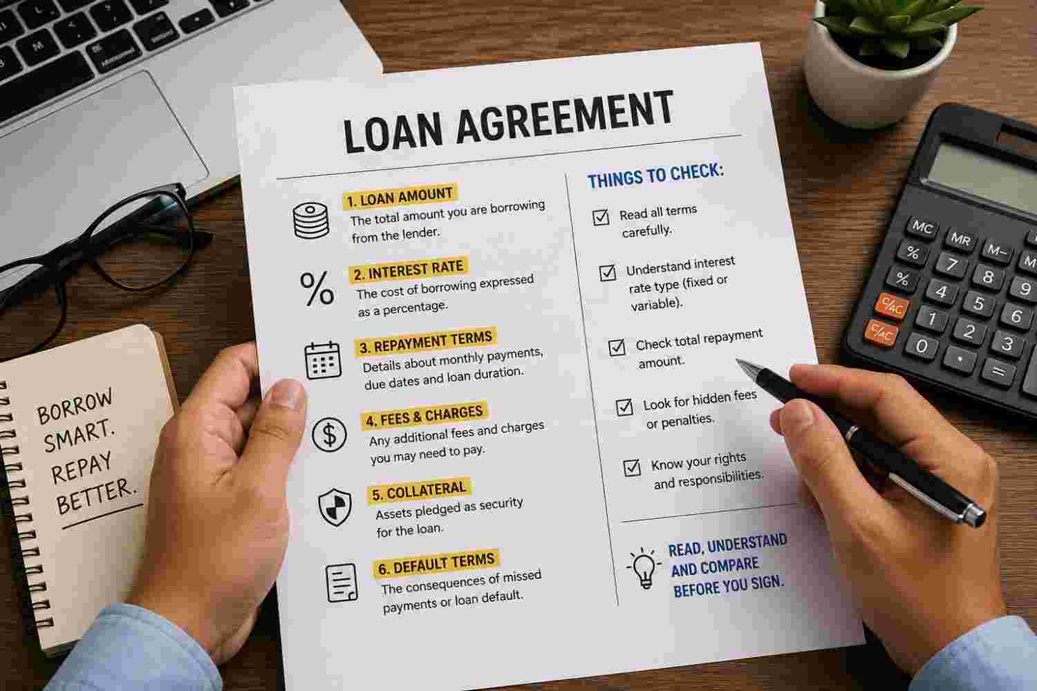 7 Essential Steps to Read a Loan Agreement Before You Sign